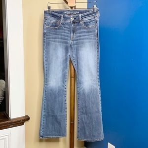 AEO kick boot super stretch size 8 short